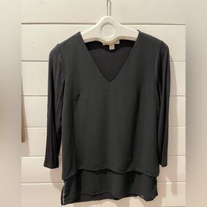 MICHEAL KORS Elegant Black Women's Top SIZE S